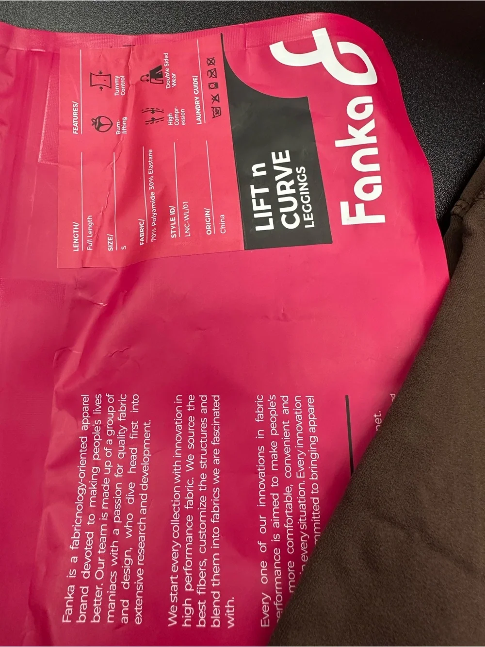 Fanka lift and curve leggings